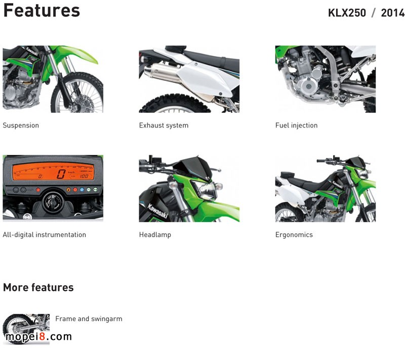 ͬrWޡձl(f)۵2014' KLX250LX250S
