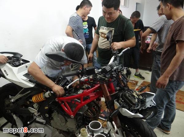 錢江摩托車第三期大排量摩托車維修技能培訓(xùn)
