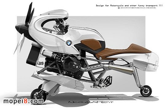 概念摩托車設(shè)計寶馬摩托車戰(zhàn)斗機(jī)
