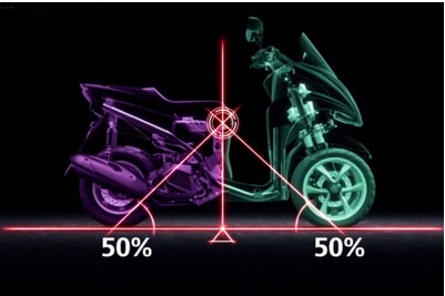 雅馬哈YAMAHA新一代都會休閑三輪車Tricity