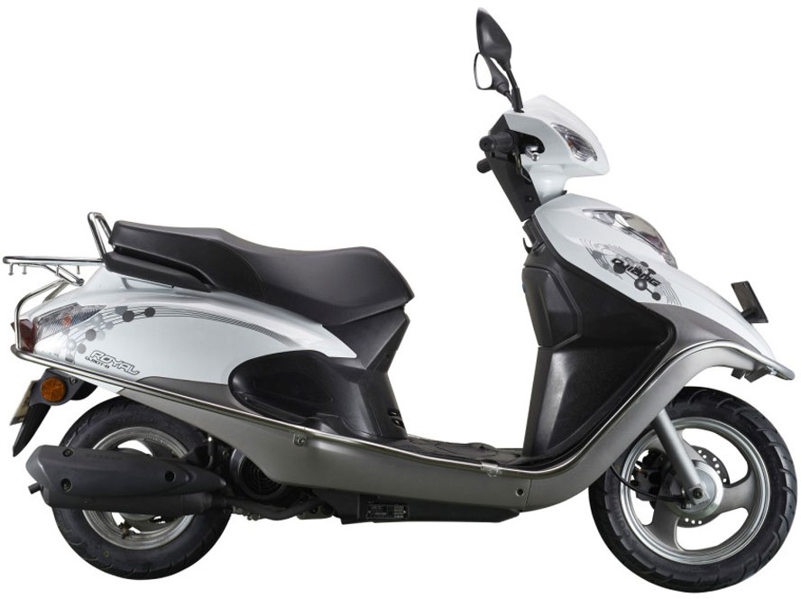 錢江QJ110T-8 寶悅踏板摩托車