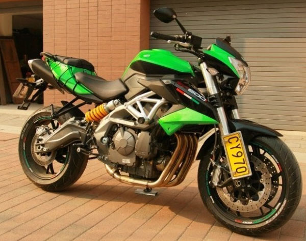錢江黃龍BN600i(歐洲版)摩托車改裝