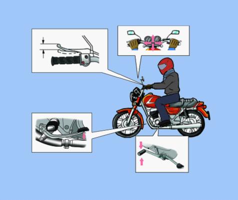 摩托車出行要體檢