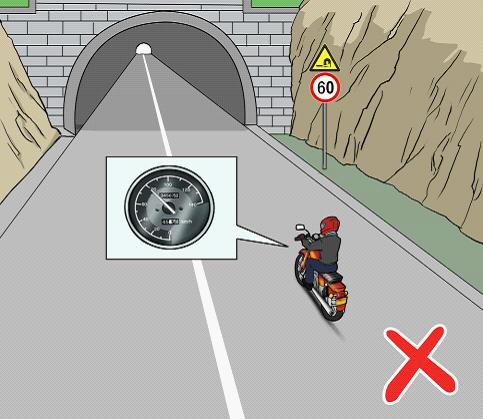 摩托車(chē)隧道行駛注意事項(xiàng)