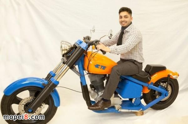 全球首輛全功能的3D打印摩托車