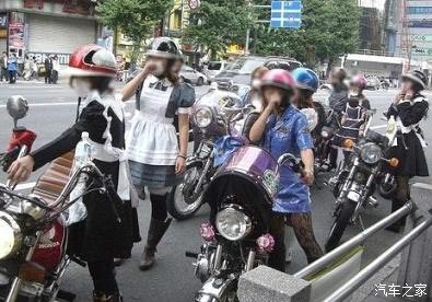 摩托車(chē)中的非主流 揭秘日本暴走族