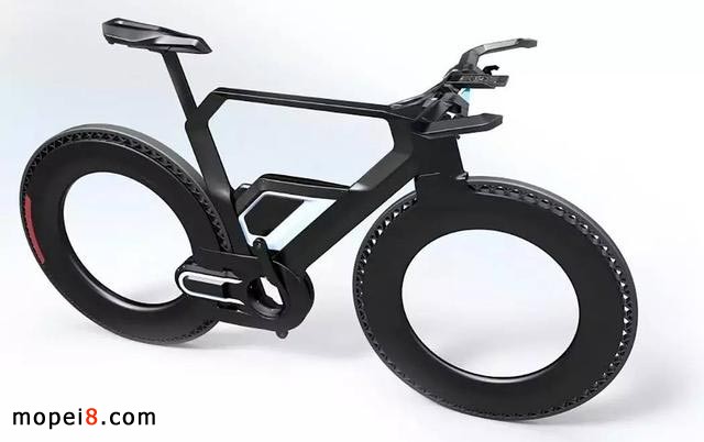 無輪轂輪胎的電動車
