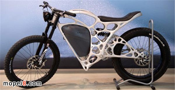 3D打印的超輕電動(dòng)摩托車