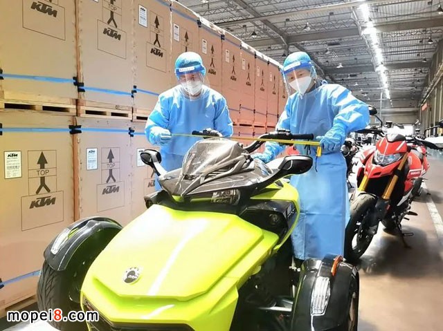 上海海關優(yōu)化進口摩托車